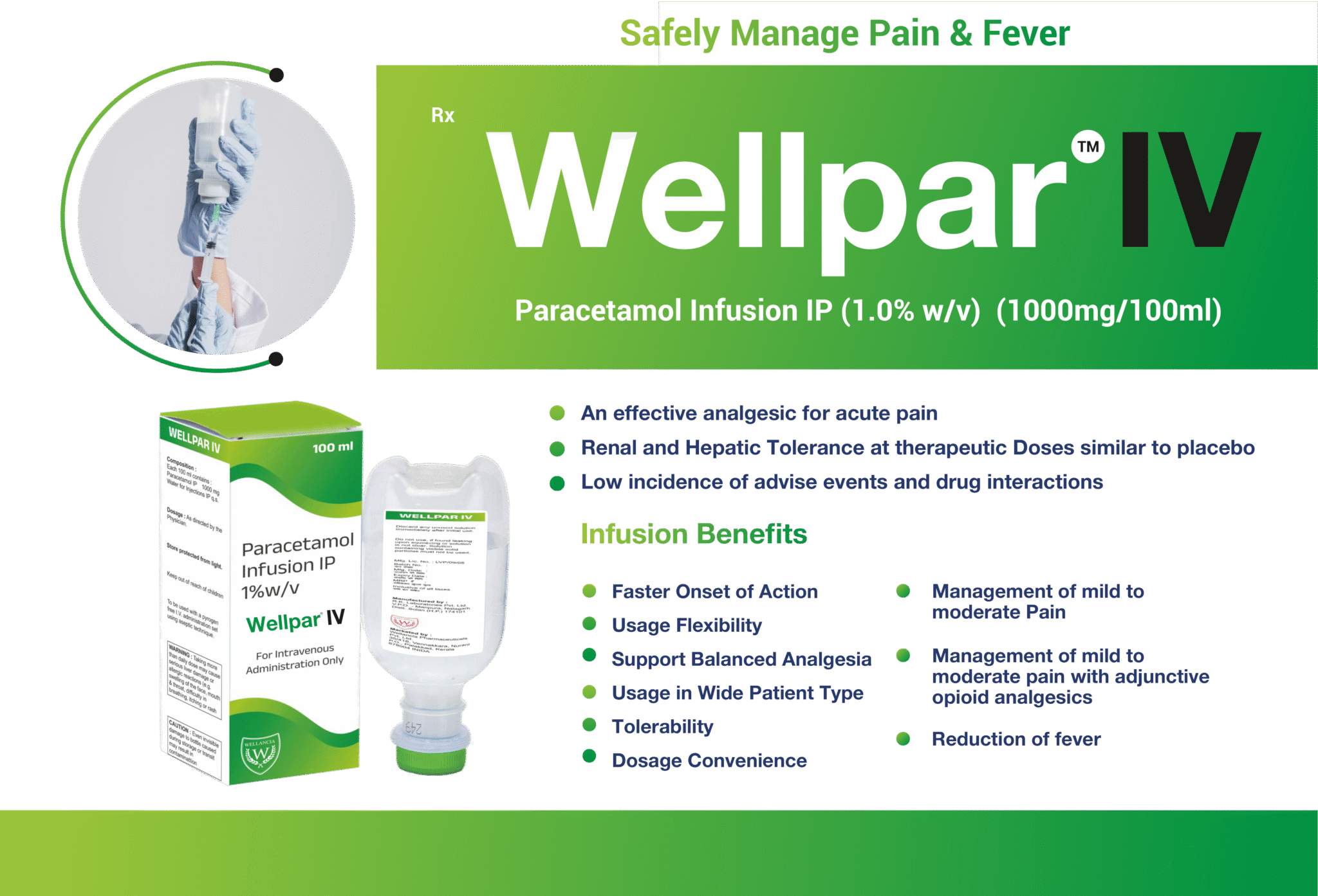Wellpar WELLPAR IV - Wellancia Pharmaceuticals Private Limited
